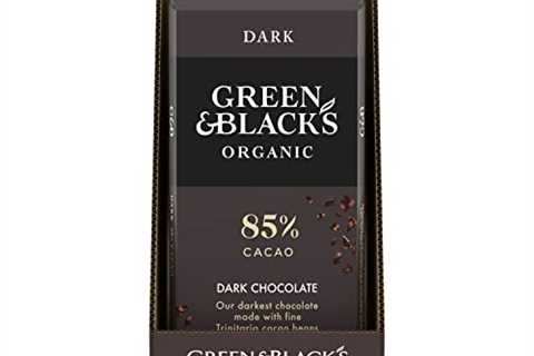 Green & Black’s Organic Dark Chocolate Bar, 85% Cacao, 10 – 3.17 oz Bars