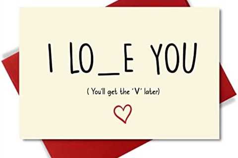 Cheerin Valentine’s Day Cards for Him or Her | Anniversary Card | Gifts for Him or Her | Fun Gift..