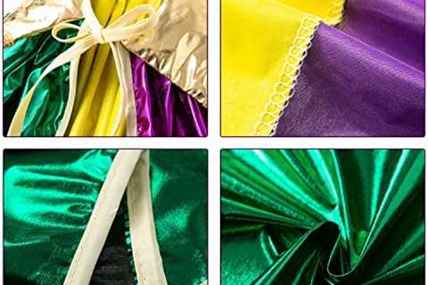 RAINDEWLL Mardi Gras Cape Mardi Gras Costume Full Length Outfit Masquerade Decorations Mardi Gras..