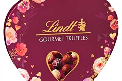 Lindt Valentine’s Gourmet Chocolate Truffles Heart, 10.7 oz.