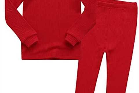 VAENAIT BABY 6M-12Y Kids Unisex Girls & Boys Soft Comfy Modal Tencel Shirring Sleepwear Pajamas..