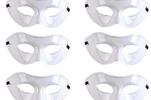 10 Pcs Unisex Retro Masquerade Mask Face Mask Venetian Mask for Fancy Dress Costume Halloween Party