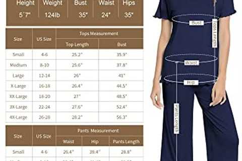 NACHILA Bamboo Pajamas for Women Soft Pajama Sets Short Sleeve Sleepwear Top with Capri Pants Pjs..