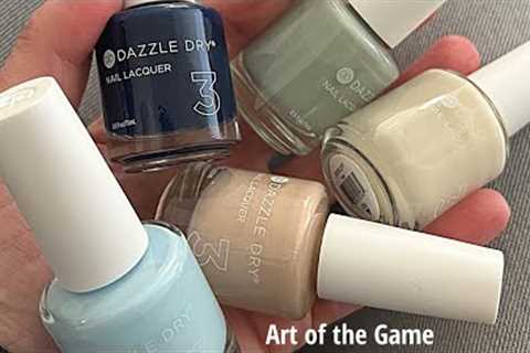 Live Swatch! Dazzle Dry “Art of the Game” collection