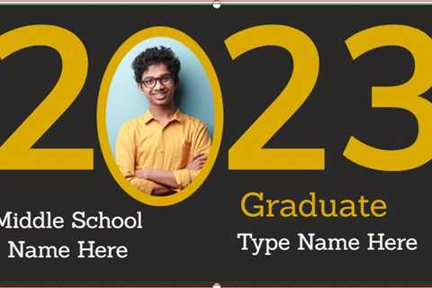 Graduation Banner Personalized!