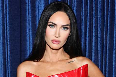 Goth Bride Megan Fox Just Debuted a Blonde Lob and Blunt Bangs — See Photos