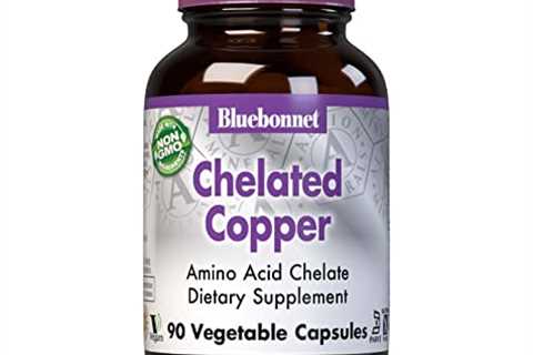 Bluebonnet Nutrition Albion Chelated Copper, 3 mg of Copper, For Nervous System  Immune Health*,..