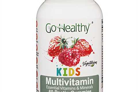 Go Healthy Natural Multivitamin Gummies for Kids, Vegetarian, OU Kosher, Halal (60 ct) 30 Serving..