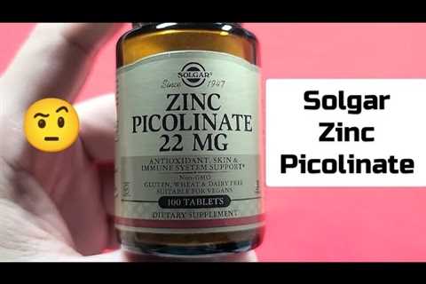 Solgar Zinc Picolinate – the next best form of zinc