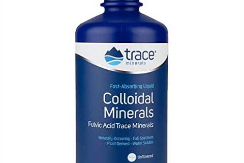 Trace Minerals Colloidal Minerals Liquid Supplements | Colloidal Minerals Liquid, Plant Derived,..