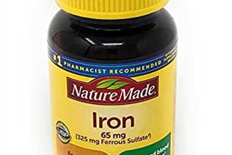 Iron 65 mg (365 Count, from Ferrous Sulfate) Pack 0f 1