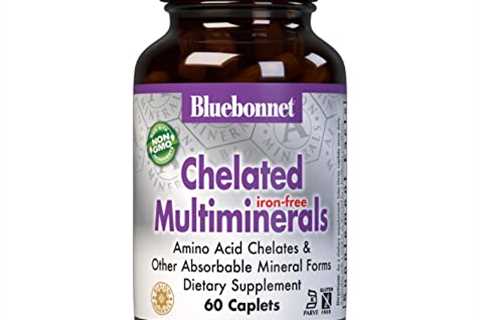 Bluebonnet Nutrition High Potency Chelated Multiminerals (Iron-Free), Albion Chelated Minerals,..