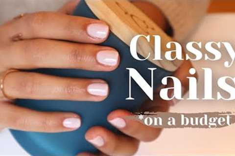 How to At Home Manicure | DIY Natural Nails with Salon Results!