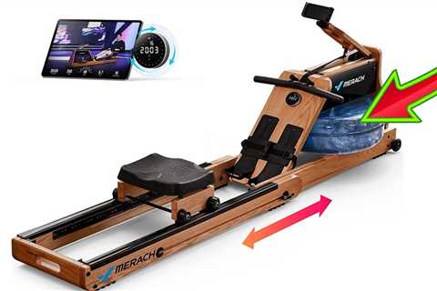 MERACH Water Electromagnetic Rowing Machine