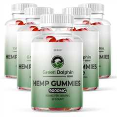 (5 Pack) Green Dolphin Gummies, Dolphin Hemp Gummies, Green Dolphin Gummies, Gummy Dolphins Pills,..