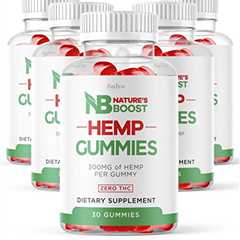 (5 Pack) Natures Boost Gummies, New and Advanced 2022 Formula Natures Boost Hemp Gummies, Natures..