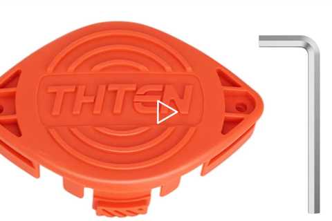 THTEN AF-100 Trimmer Blades Head Compatible with Black & Decker