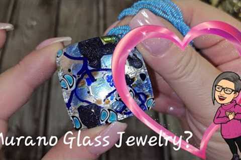 Murano Glass Jewelry? What a jewelry bag! #unboxing #jewelry