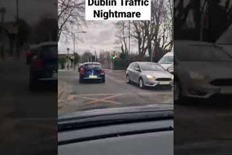 Dublin Traffic Nightmare #ireland #dublin #irish #winter #traffic