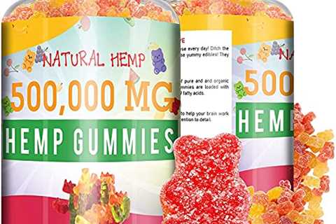 Natural Gummies Extra Strength Extract Premium Sleep Calm Fruit Candy Aid Hemp Seed Oil Candy..