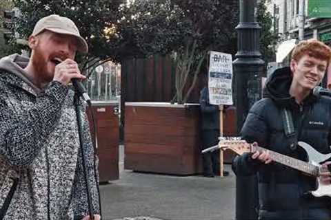 Kodaline  All I Want Cover by  Martin McDonnell and Sean Collins - Street Performance