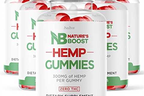 (5 Pack) Natures Boost Gummies, New and Advanced 2022 Formula Natures Boost Hemp Gummies, Natures..