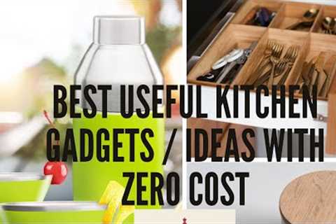 Best Useful Kitchen Gadgets / Ideas With Zero Cost || Amazing Kitchen Tips || Money Saving Tips