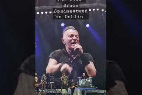 Bruce Springsteen concert in Dublin, Ireland #ireland #dublin #brucespringsteen bruce