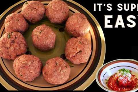 Italian Meatball Recipe Food Wishes : The Cook Menu Show