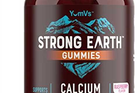 Calcium, Magnesium, Zinc  Vitamin D Gummies by YumVs | Chewable Supplement for Adults Women  Men |..