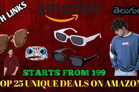 @Naturefinace      Here is top 25 UNIQUE DEALS ON AMAZON