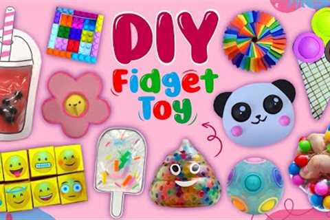 15 DIY Super Fidget Toys - Pop It and Stress Relief Toys - Viral TikTok Videos #fidget #diy #popit