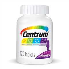 Centrum Multivitamin for Women, Multivitamin/Multimineral Supplement with Iron, Vitamins D3, B and..