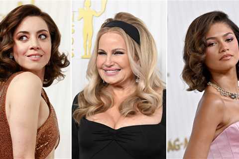 Swoopy 1960s Hair Was Everywhere at the SAG Awards — See Photos