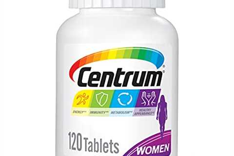 Centrum Multivitamin for Women, Multivitamin/Multimineral Supplement with Iron, Vitamins D3, B and..