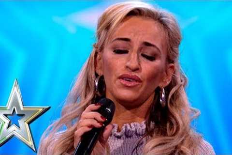 Proud Irish Traveller Sharyn Ward stuns crowd with traditional Irish song | Ireland’s Got Talent