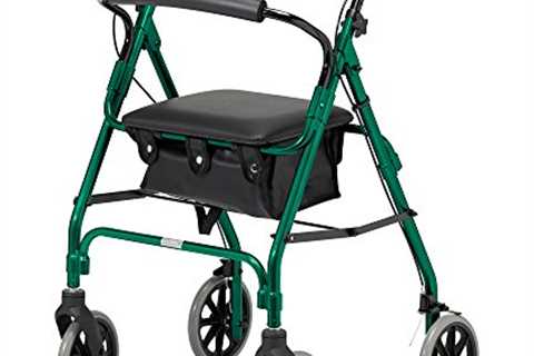 Days Four Wheel Rollator with Padded Seat