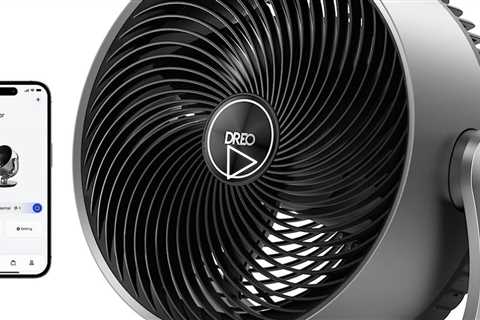 Dreo Smart Fans for Home Bedroom, 11 Inch, Air Circulator Fan