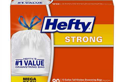 Hefty 13-Gallon Trash Bags 80-Count Boxes Only $14.21 Shipped on Amazon