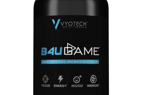 Vyotech Nutritionals Brain Booster Supplement B4UGAME Max Mental Performance Nootropic Focus Clarity