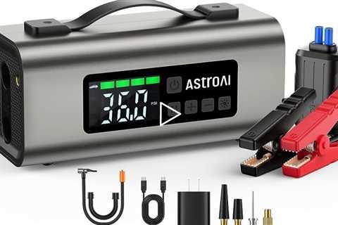 AstroAI Jump Starter with Air Compressor and Air Pump