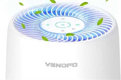 VENDFO Air Purifiers for Bedroom, H13 HEPA Air Purifiers