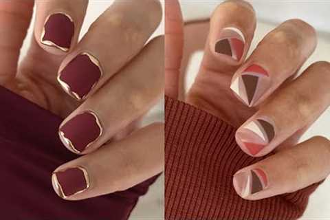 fall nail art 2023 | cute and easy fall nails