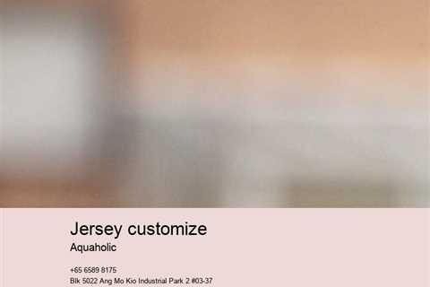 jersey customize