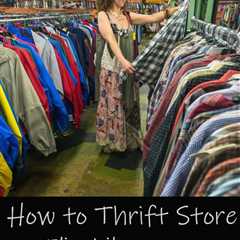 How to Flip Thrift Store Items