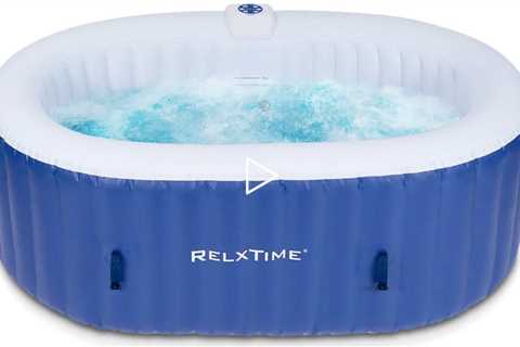 RELXTIME Inflatable Portable Hot Tub