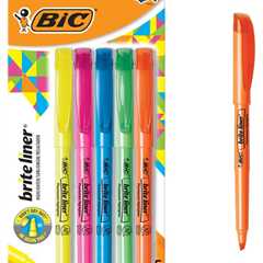 BIC Bright Liner Highlighters, Quaker Rice Crisps, The Pink Stuff & more
