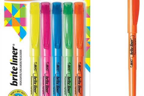 BIC Bright Liner Highlighters, Quaker Rice Crisps, The Pink Stuff & more