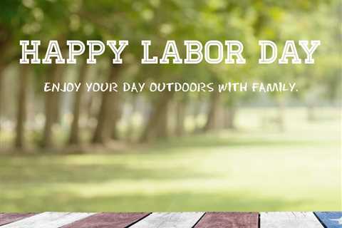 Your Event Party Rental Wishes You a Happy Labor Day