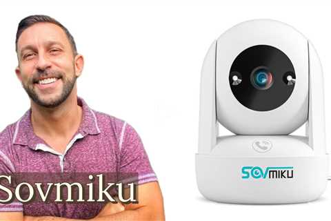 Sovmiku CB2 2K AI Tracking Surveillance Camera for Home